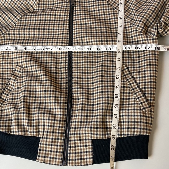 Who What Wear Houndstooth Bomber Jacket - Picture 12 of 13